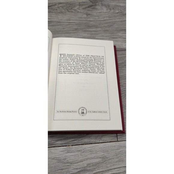 THE PRACTICE OF RELIGION: A Short Manual of Instructions and Devotions - 1950 - Picture 5 of 12